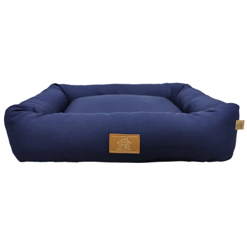 Cama Retangular M Marinho Fabrica Pet