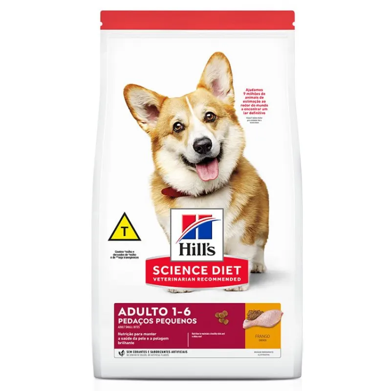 Ração Hills Science Diet Cães Adultos Pequenos Frango