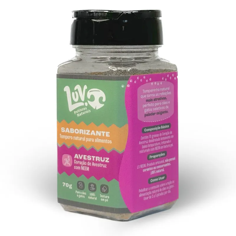 Luv Saborizante de Avestruz 70g
