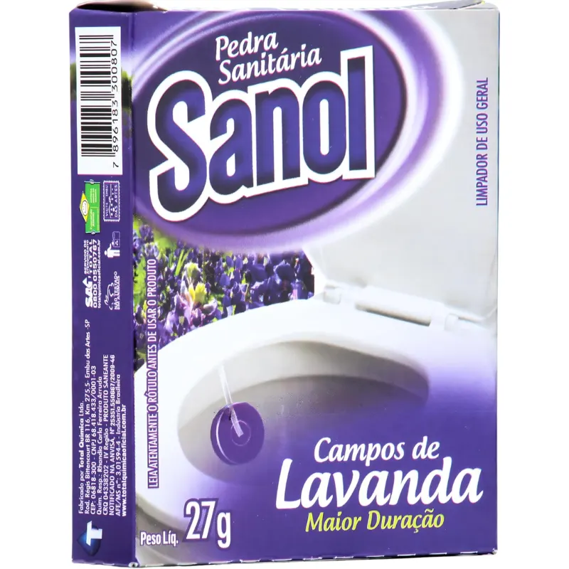 Sanol Pedra Sanitaria Lavanda 27 g