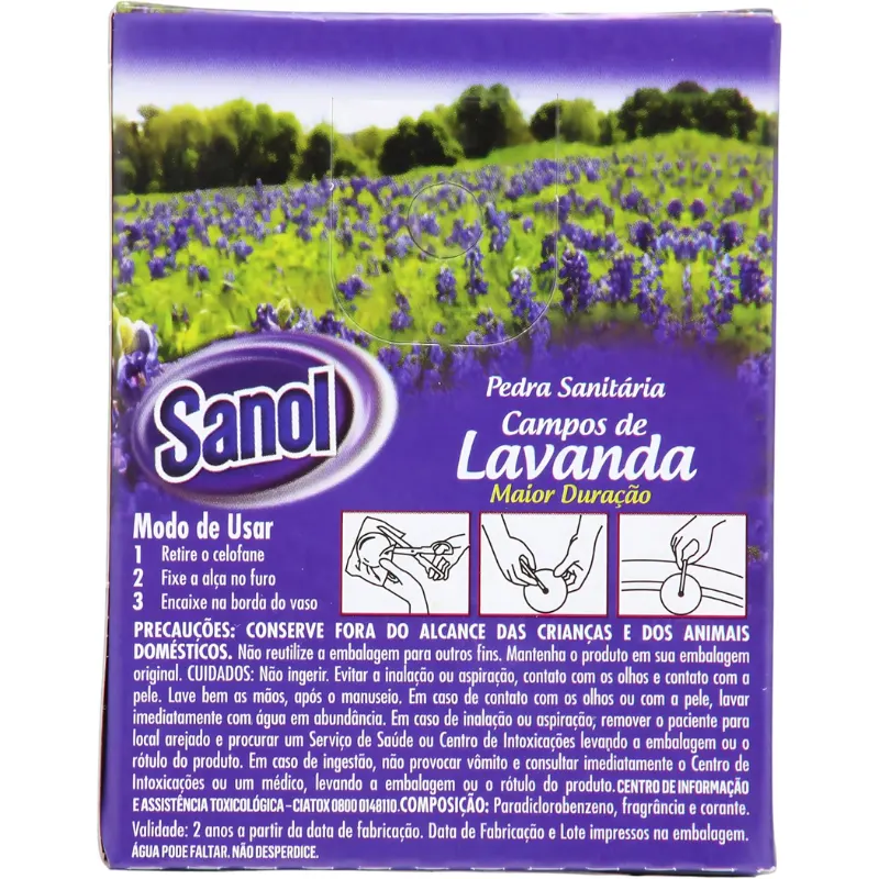 Sanol Pedra Sanitaria Lavanda 27 g