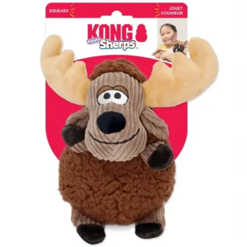 Kong Sherps Floofs Moose Médio
