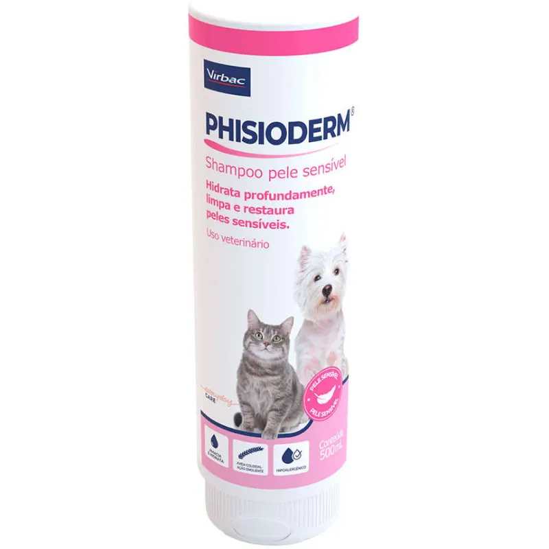 Phisioderm Shampoo Pele Sensível 500 ml