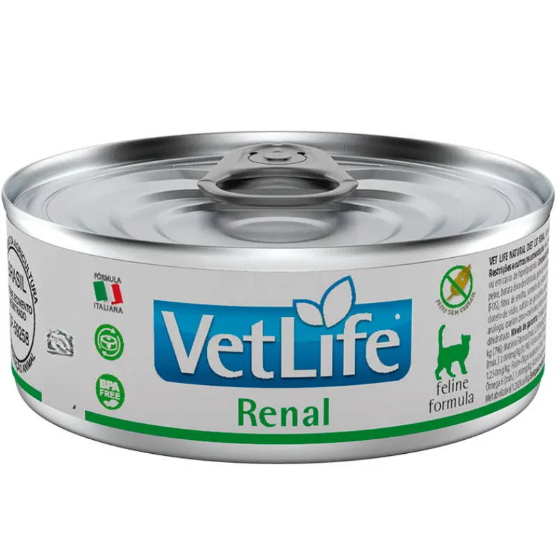 Ração Umida Vet Life Gatos Renal 85 g