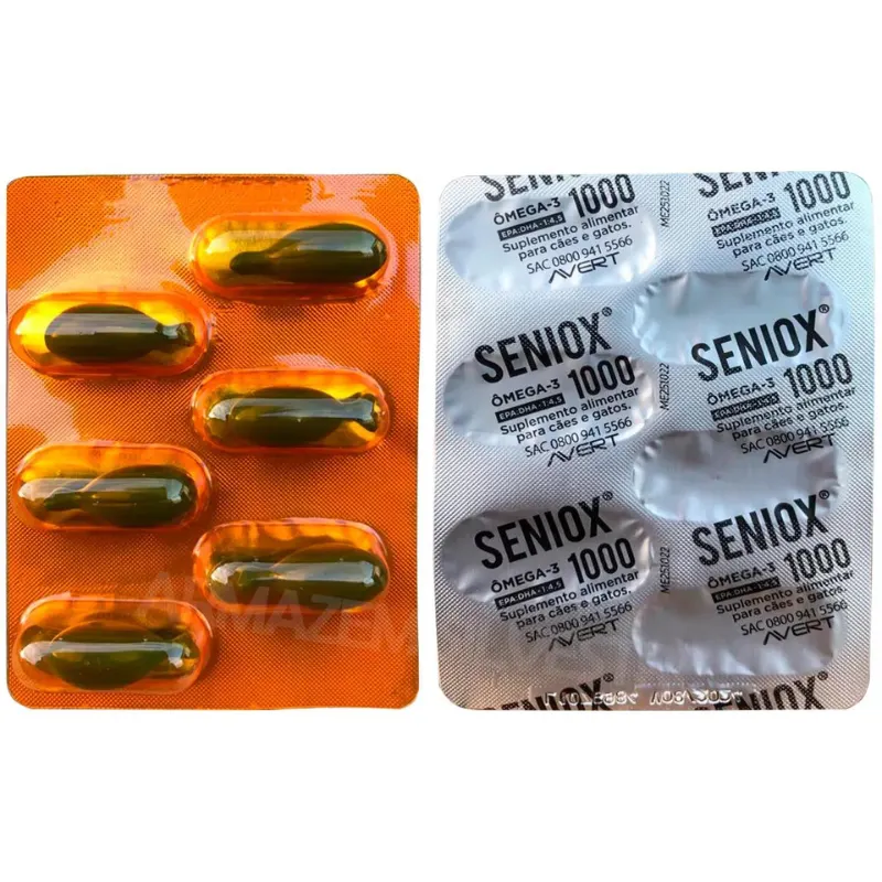 Avert Seniox 1000 mg com 30 Cápsulas