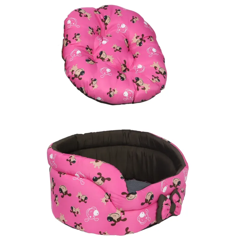 Caminha Europa Luxo Rosa Cachorrinho