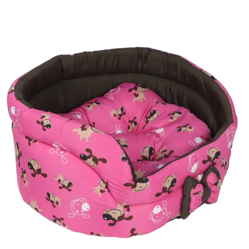Caminha Europa Luxo Rosa Cachorrinho