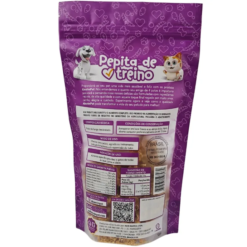 Pepita de Treino Alecrim Pet 70 g