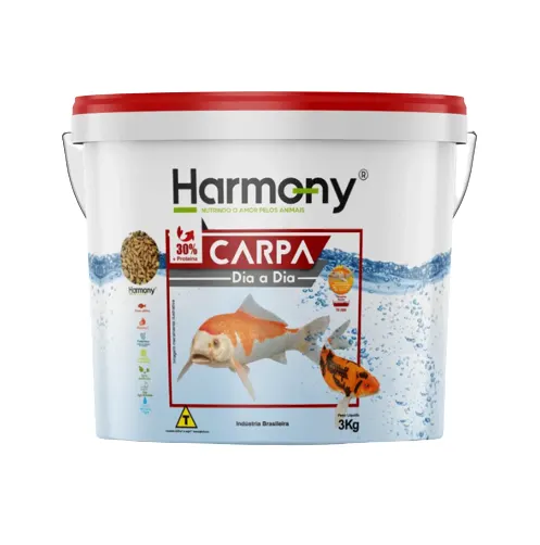 Harmony Fish Carpa Dia A Dia 3kg - Minas Nutri
