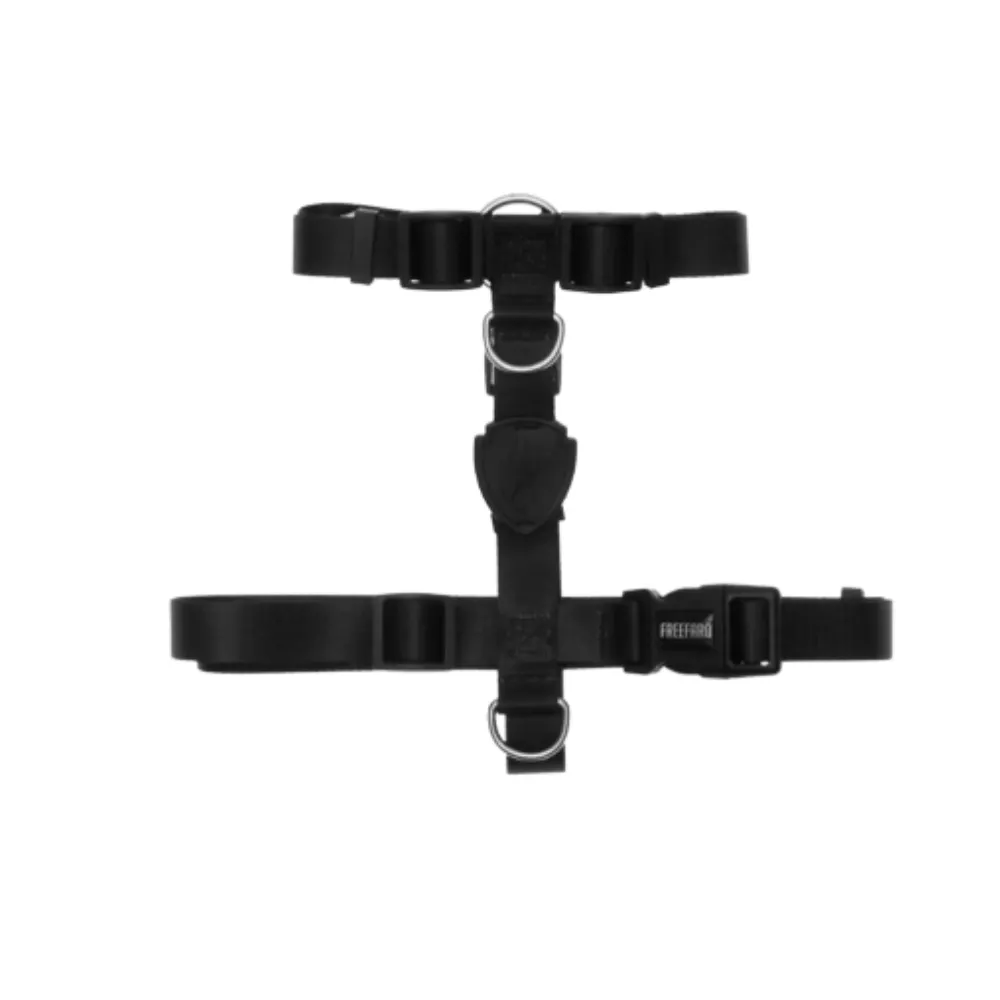 Peitoral H para Cachorros Flat Shadow Tamanho PP