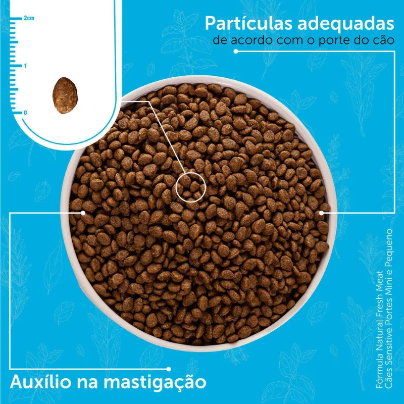 Ração Fórmula Natural Sensitive para Cães Adultos Mini e Pequenos Cordeiro 10,1 Kg