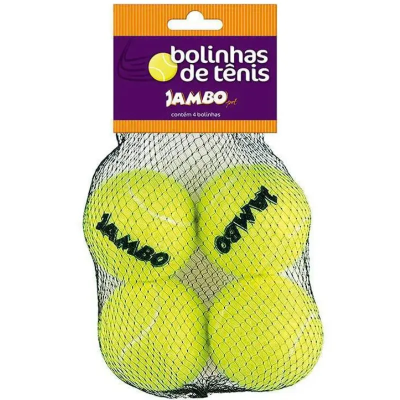 Bola de Tenis Amarela com 4