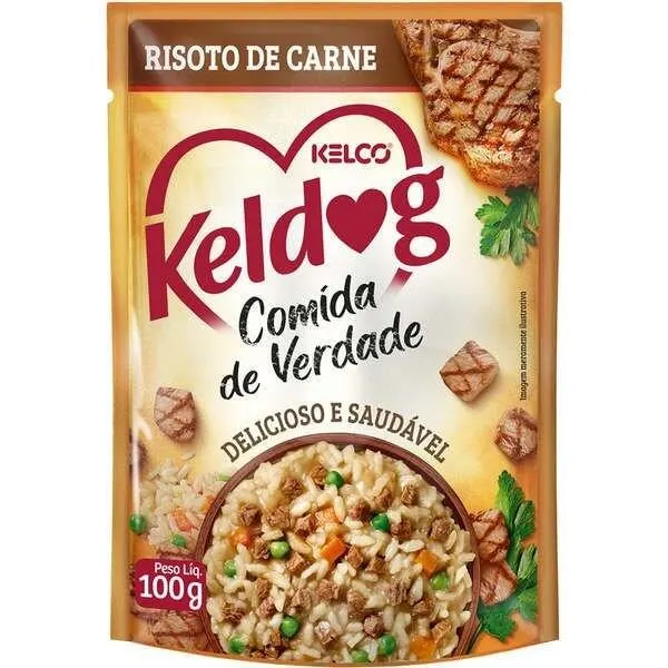 Ração Úmida Keldog Sachê Carne Cães 100g