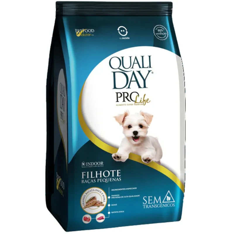 Ração Qualiday Prolife Filhote Raças Pequenas