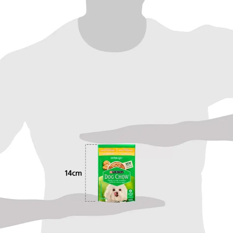 Dog Chow Sachê Para Cães Adultos Raças Pequenas Sabor Frango 100 g