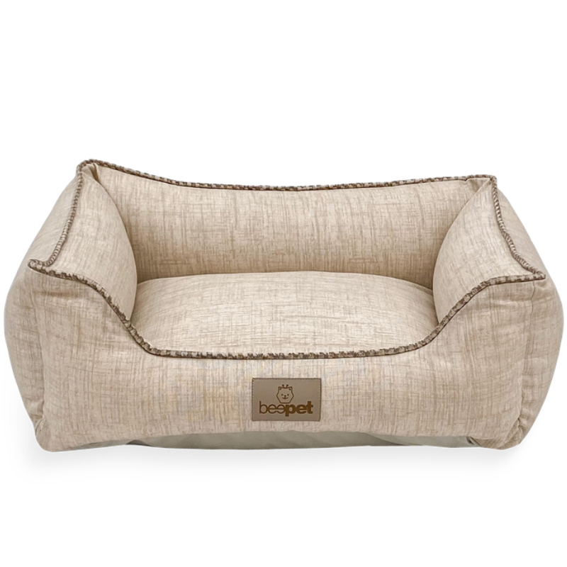 Cama Beepet Luxo Impermeável Cappuccino