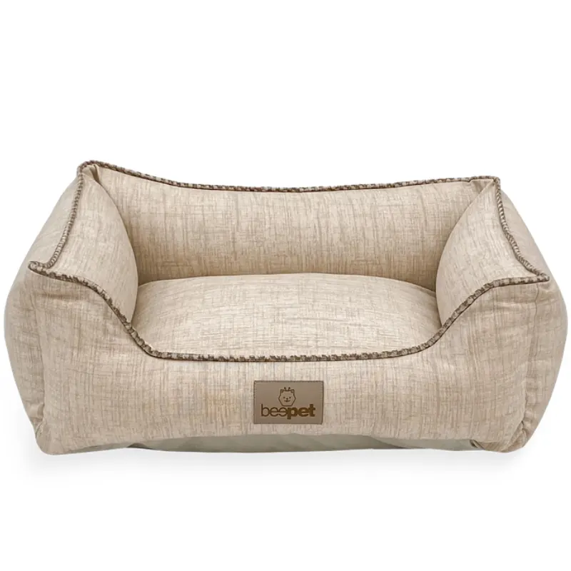 Cama Beepet Luxo Impermeável Cappuccino