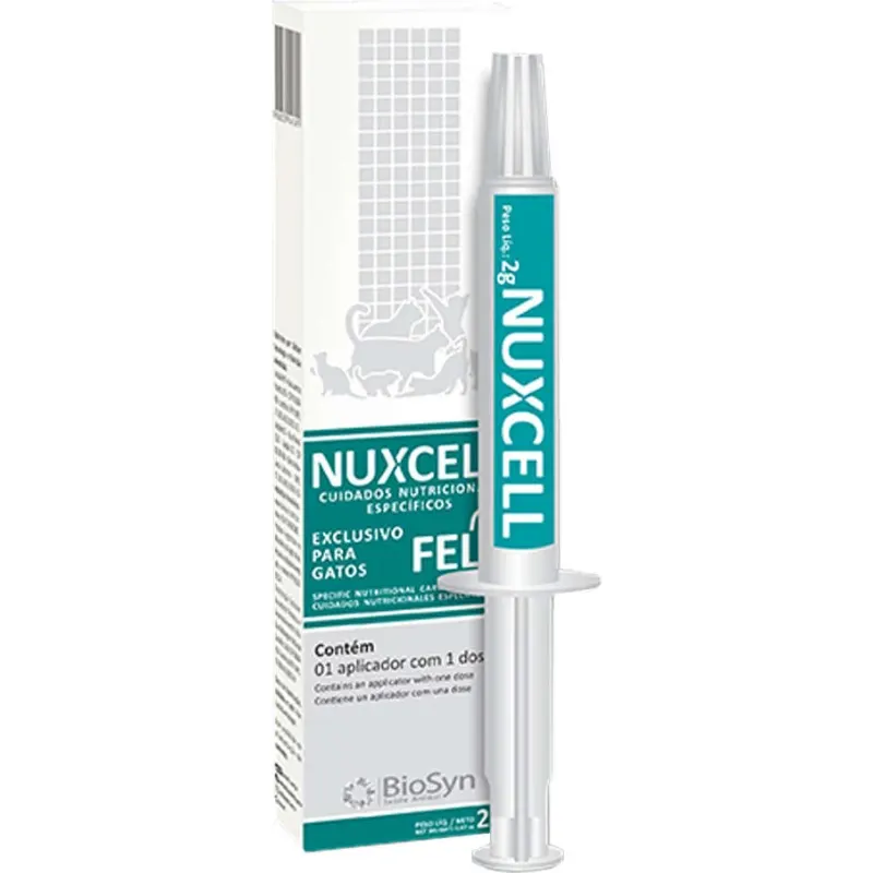 Nuxcell para Gatos 2 g