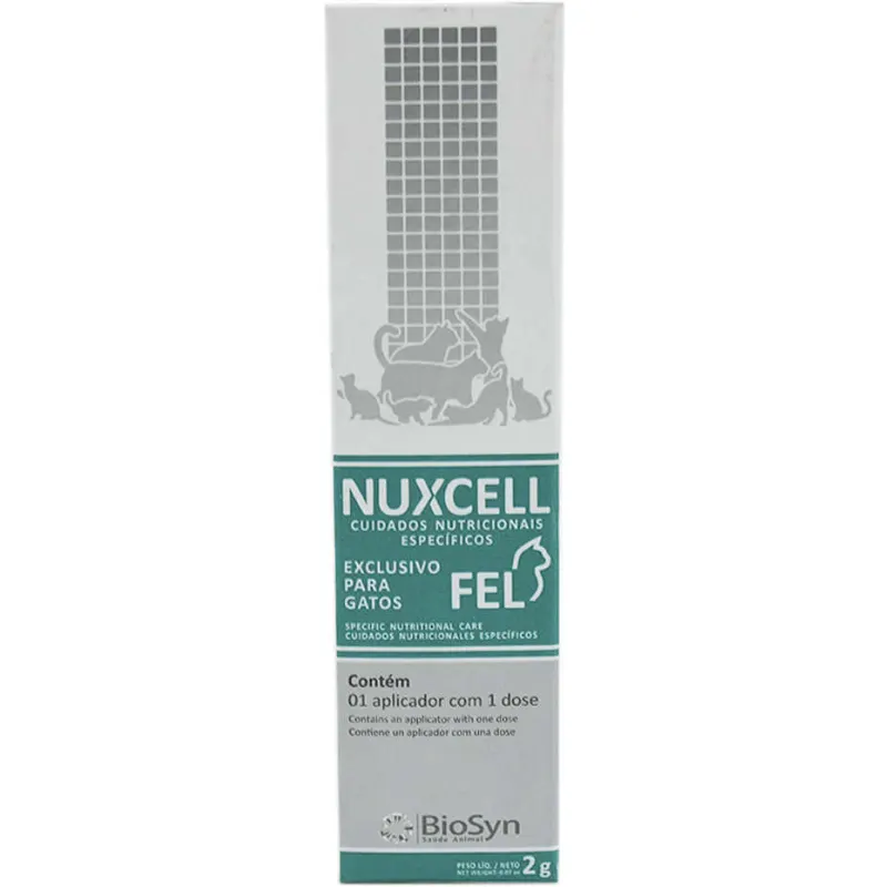 Nuxcell para Gatos 2 g