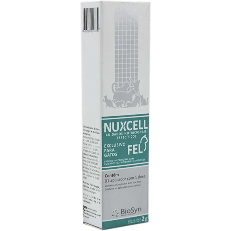 Nuxcell para Gatos 2 g