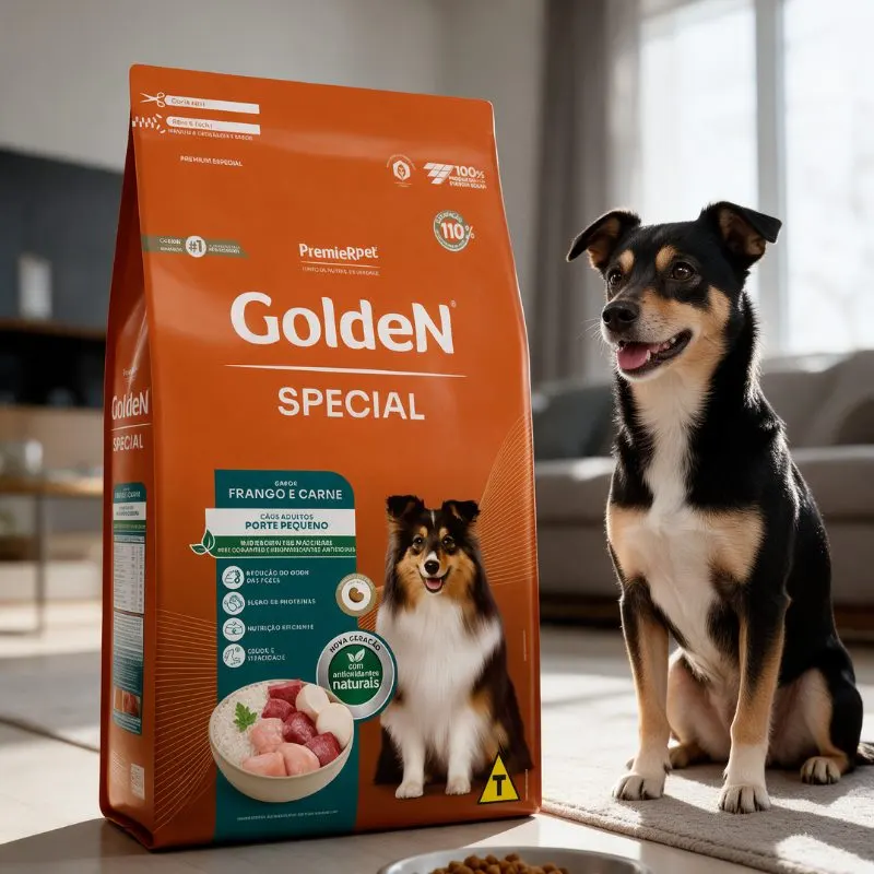 Ração Golden Special Cães Adultos de Pequeno Porte 15 Kg