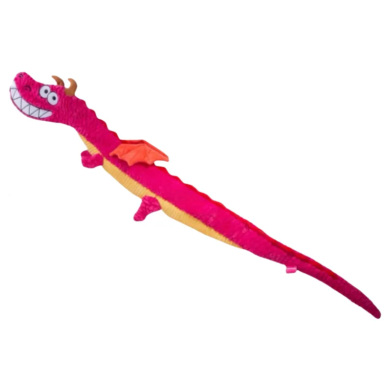 Brinquedo Q Monster Dragão Gigante com Papel Sonoro Rosa