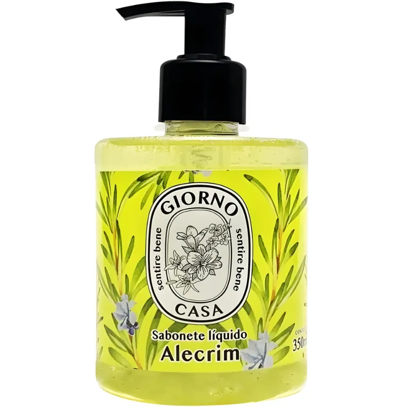 Sabonete Liquido Giorno Casa Alecrim 350 ml