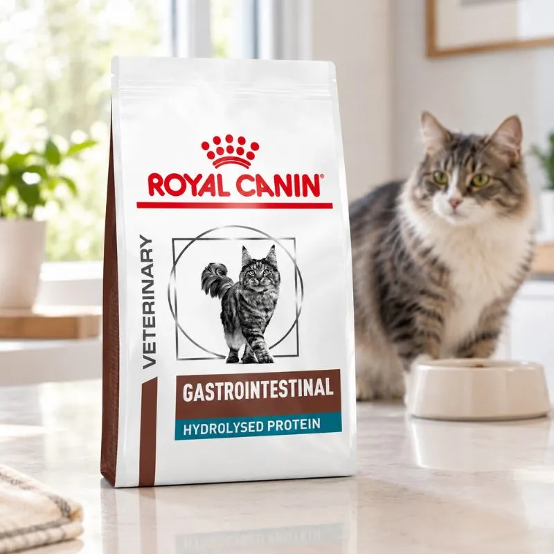 Ração Royal Canin Veterinary Diet Gastrointestinal Hydrolysed Protein para Gatos Adultos 4 kg