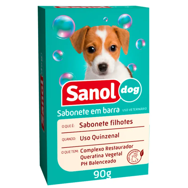 Sabonete Sanol Dog Filhotes 90 g