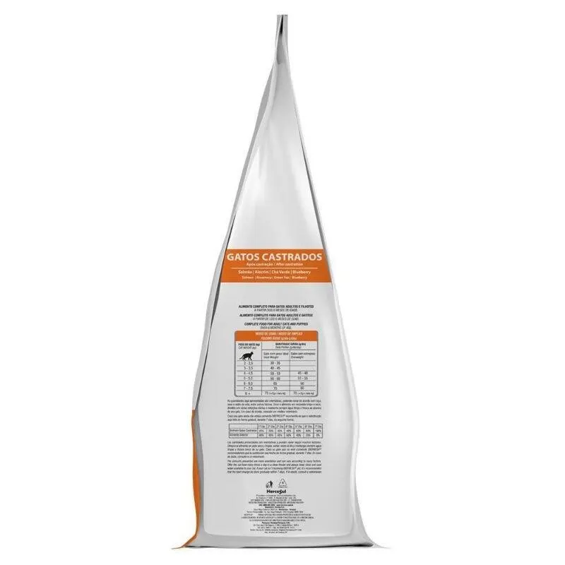 Ração Biofresh Gatos Castrados 7,5Kg