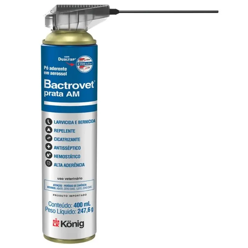 Larvicida Bactrovet Dual Tap Válvula Multidirecional 400 ml