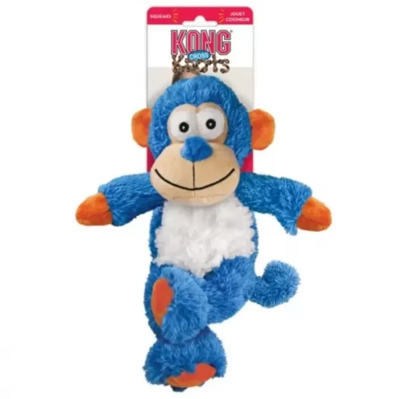 Brinquedo Kong Cross Knots Monkey Médio Grande