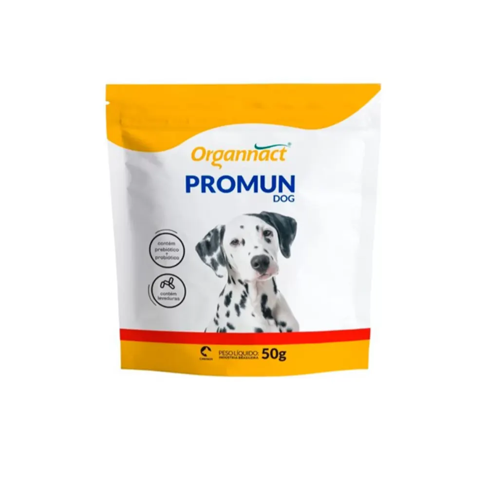 Suplemento Organnact Promun Dog para Cães 50g