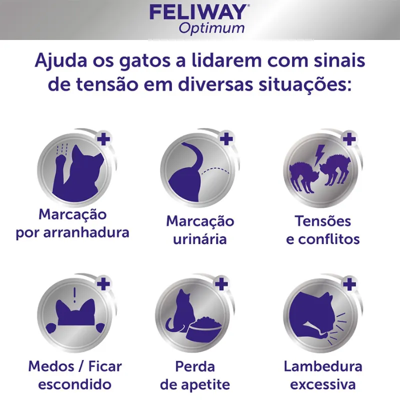 Refil Feliway Optimum 48 ml