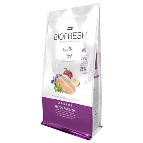 Ração Biofresh Para Gatos Adultos 7,5Kg