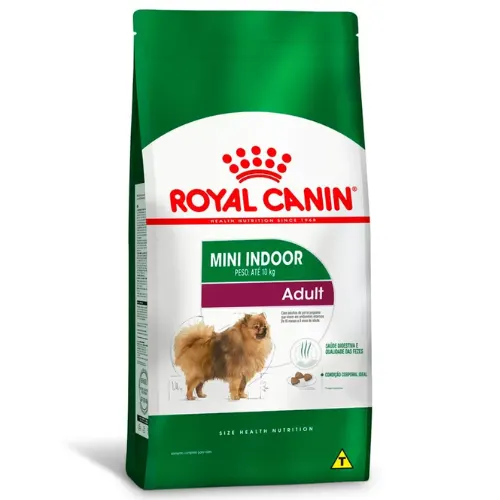 Ração Royal Canin Mini Indoor Cães Adultos