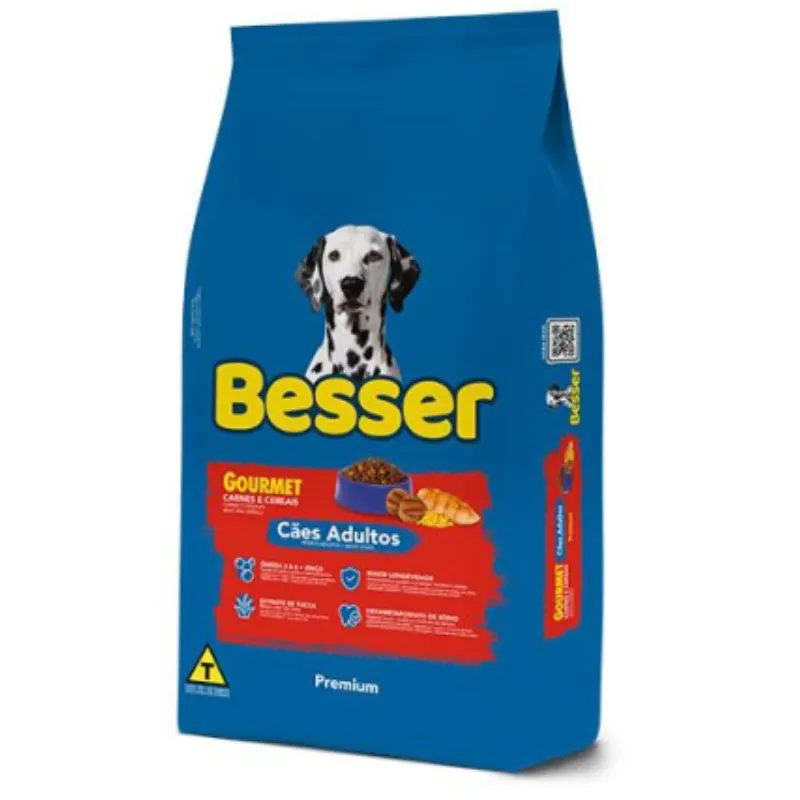 Ração Besser Gourmet Cães Adultos 15 Kg