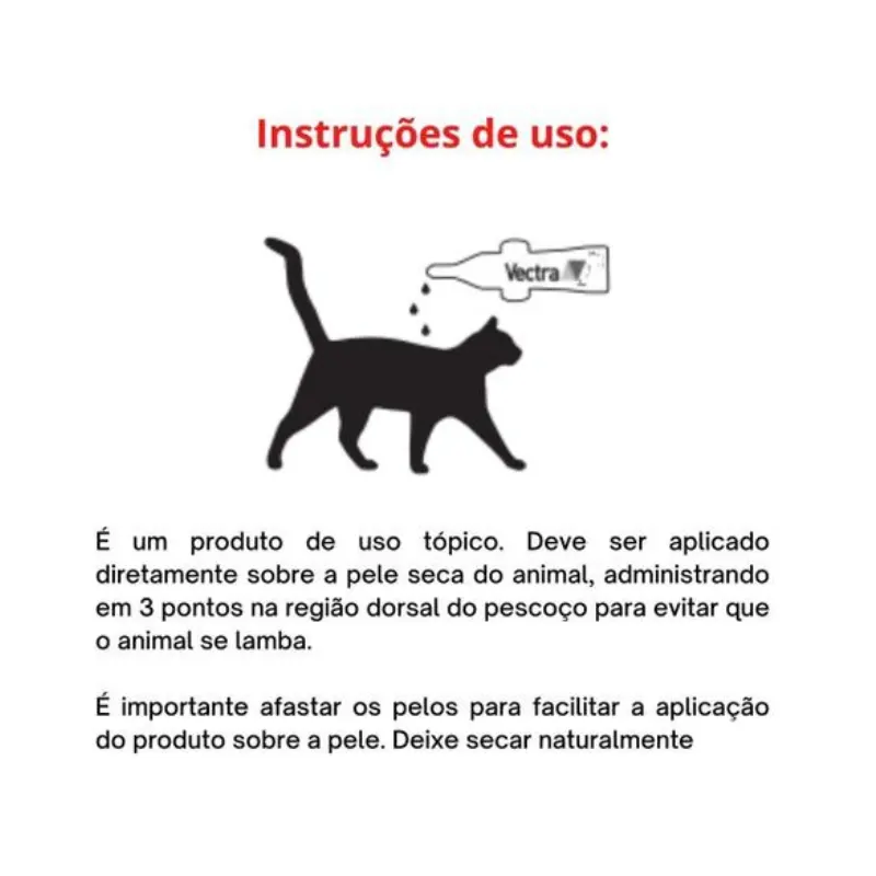 Anti Pulgas Ceva Vectra Para Gatos 1ml
