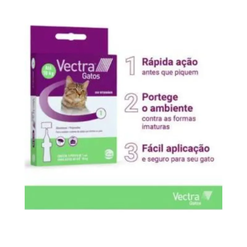 Anti Pulgas Ceva Vectra Para Gatos 1ml
