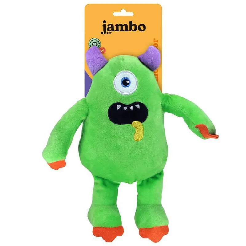 Mordedor Jambo Pelúcia Galáxia Monstro Verde