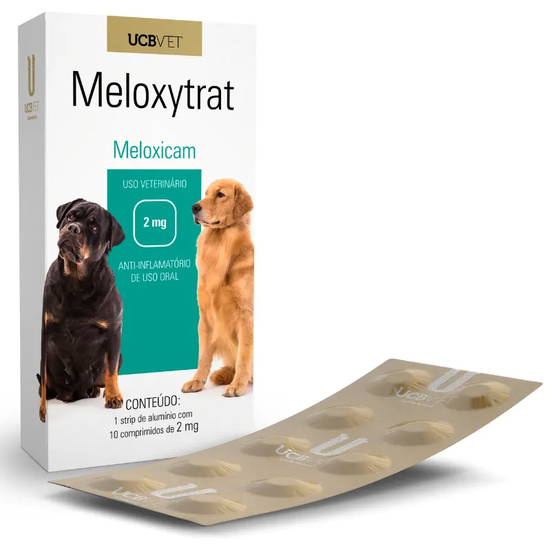 Meloxytrat 2 mg com 10 Comprimidos UCBVET