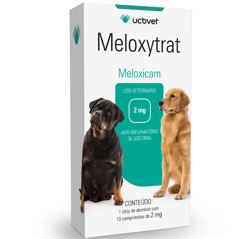 Meloxytrat 2 mg com 10 Comprimidos UCBVET