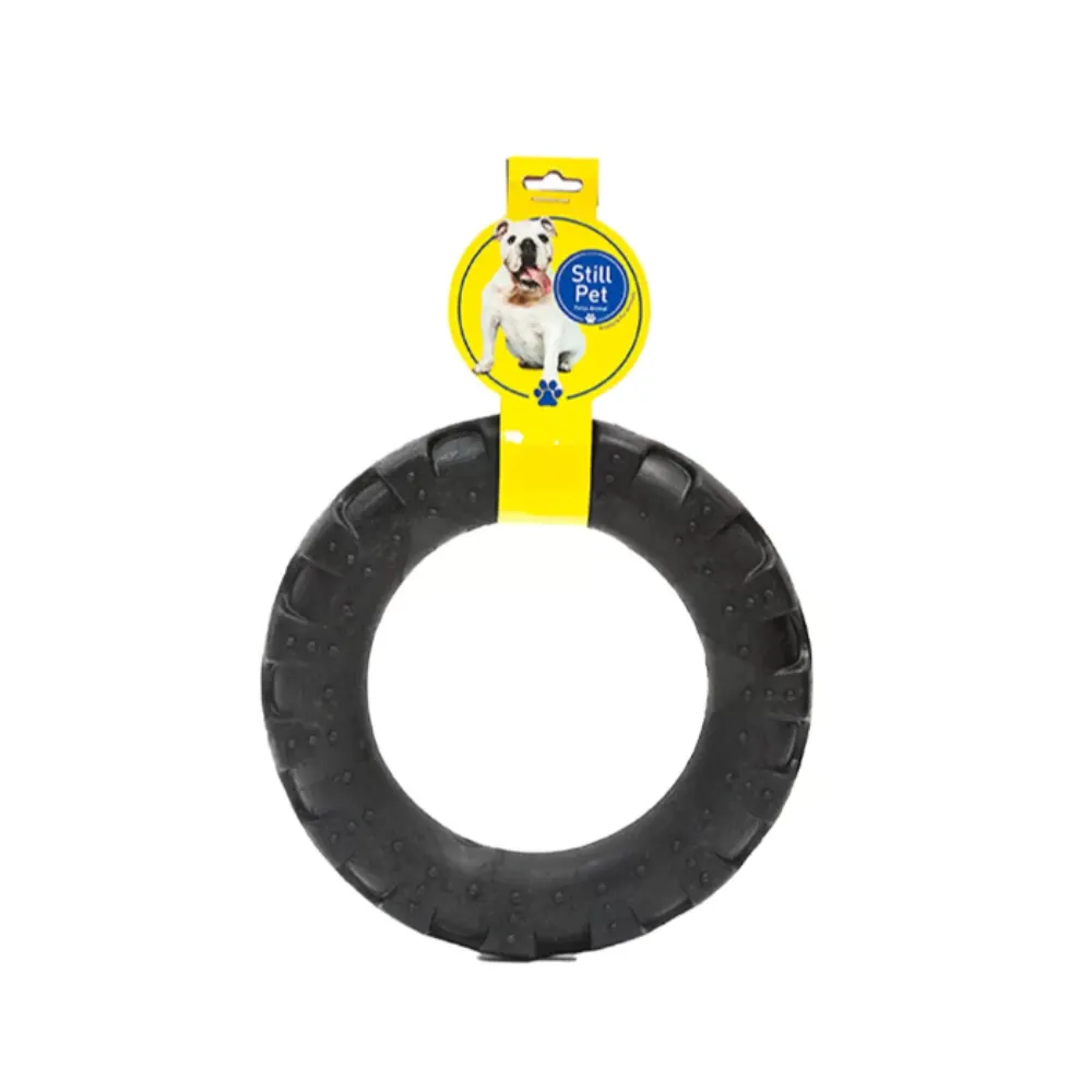Brinquedo Still Pet Pneu Gigante Preto Cães Preto Tam.M