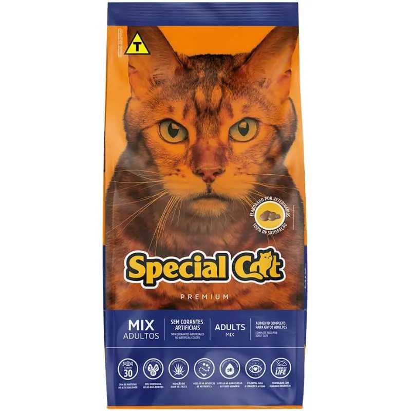 Ração Special Cat Mix Premium para Gatos Adultos