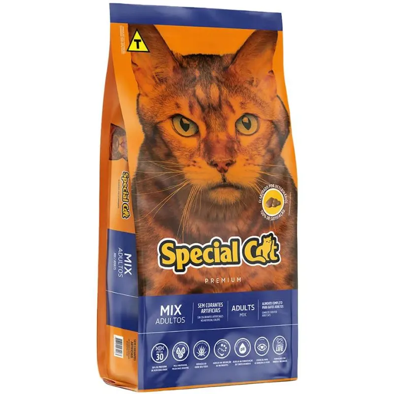 Ração Special Cat Mix Premium para Gatos Adultos