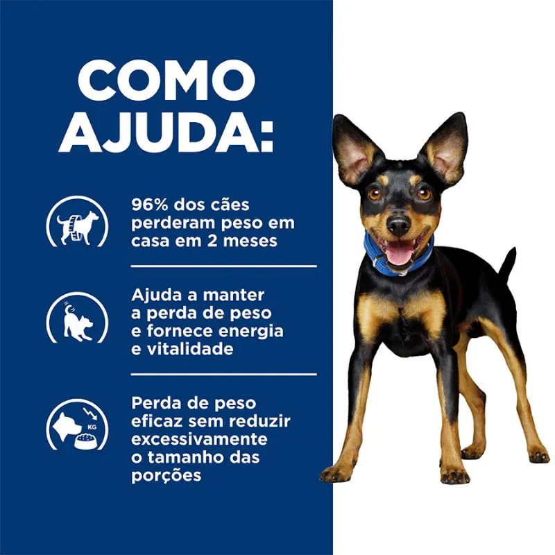 Ração Hill's Prescription Diet Metabolic Controle de Peso e Obesidade  para Cães de Pequeno Porte 1,5 kg