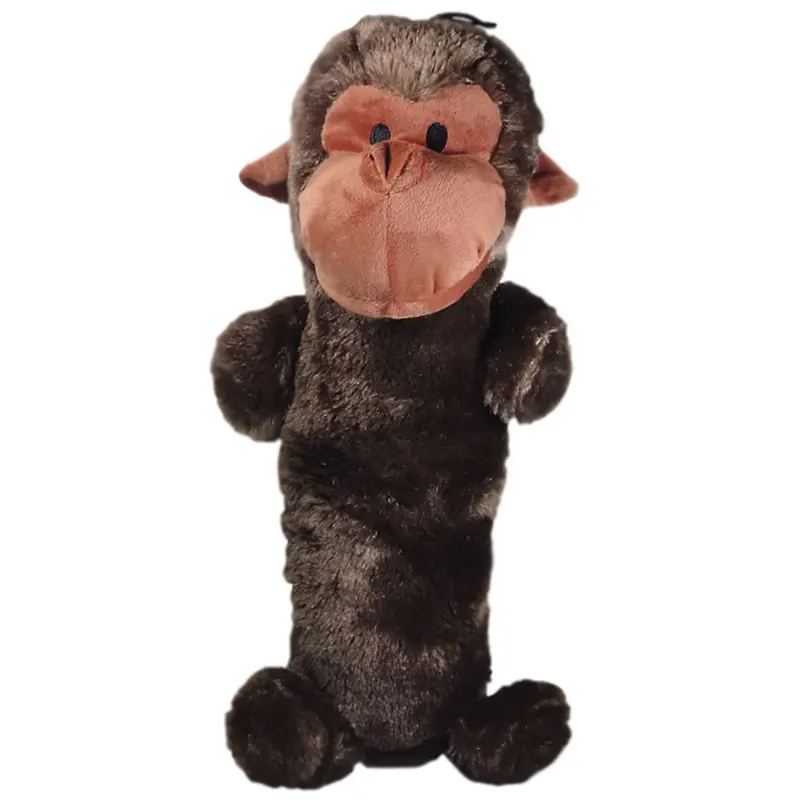 Mordedor Jambo Pelúcia Monkey Fleece Marrom G