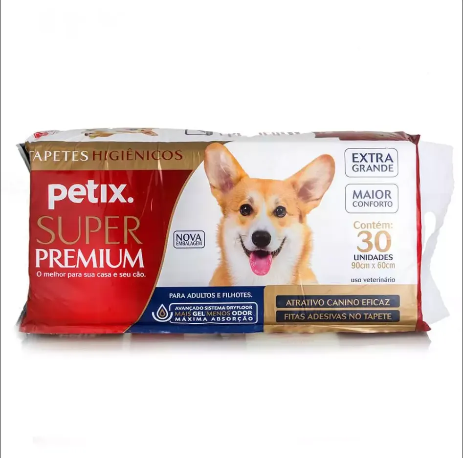 Tapete Higiênico Super Premium Petix - 30 unidades
