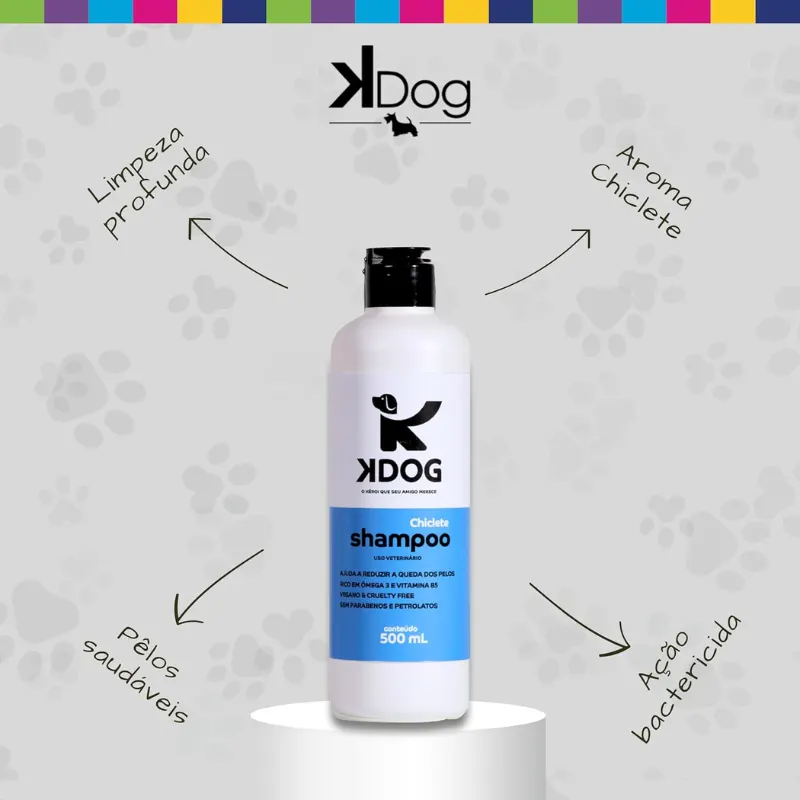 Kdog Shampoo Chiclete 500 ml
