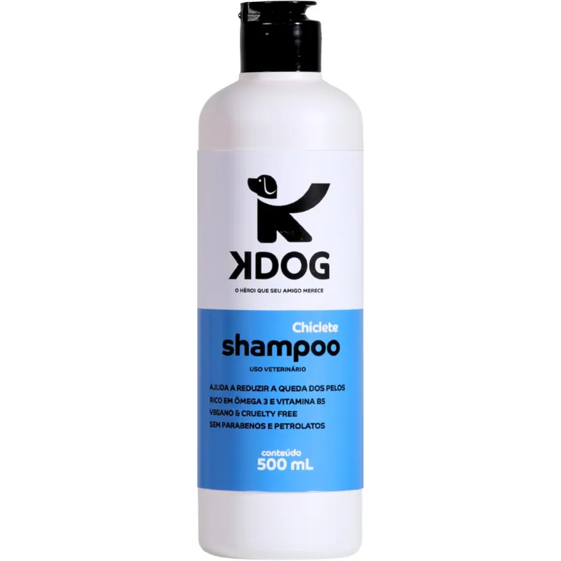 Kdog Shampoo Chiclete 500 ml